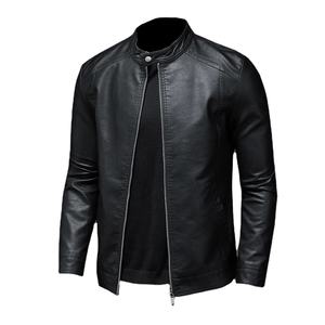 2025 personnalisé homme vestes vêtements vêtements décontractés nouveauté hommes vestes haute qualité Design de mode veste en cuir pour homme - Product Image 4