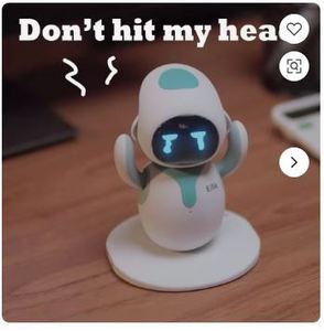 DISPONIBLE DÉS ORA - Eilik - Adorables animaux robotiques en plastique avec de nombreuses expressions émotionnelles - Votre compagnon de bureau interactif idéal - Product Image 2