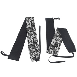 Sangles de soutien pour poignets GAF Fitness pour la musculation, antidérapantes, respirantes, en matériau EVA, unisexes, logo personnalisé disponible - Product Image 4