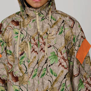 Chaqueta Cortavientos con Capucha de Camuflaje Personalizada Unisex, Diseño Nuevo, Impermeable, Ropa Táctica para Exteriores, OEM ODM, Chaquetas para Hombre, EE. UU. - Product Image 5