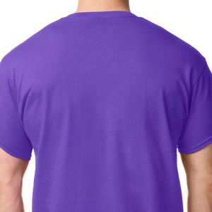 T-shirt unisexe pour adulte, décontracté, à manches courtes, col rond, en coton doux, vêtements streetwear confortables, fournisseur de vêtements en gros - Product Image 4