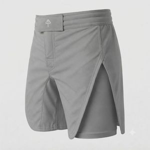Shorts de MMA Gladiator à longueur courte avec impression par transfert thermique, en Spandex/Polyester, couleur unie, par RIVIAN ATLANTIC - Product Image 5