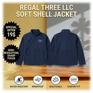 Chaqueta Soft Shell con Cuello Alto, Cierre de Cremallera, Resistente al Agua, Cortavientos, Transpirable, Informal, para Invierno, Unisex - Product Image 1