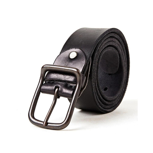 RAHRAJ ENTERPRISES Cinturón Casual de Cuero Vacuno para Hombre, Hebilla Ajustable con Diseño de Calavera, Ancho de 3.5cm, Largo de 110cm, Duradero - Product Image 4