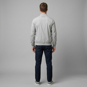 <b>Mens</b> <b>Light</b> Gray Lightweight Bomber <b>Jacket</b> Streetwear <b>Mens</b> Winter <b>Jackets</b> Wholesale <b>Jacket</b> For <b>Men</b> - Product Image 2