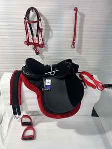 Ensemble de selle de cheval haut de gamme en matière synthétique incassable, arbre en plastique, plusieurs couleurs disponibles - Selle d'endurance de pointe - Product Image 2