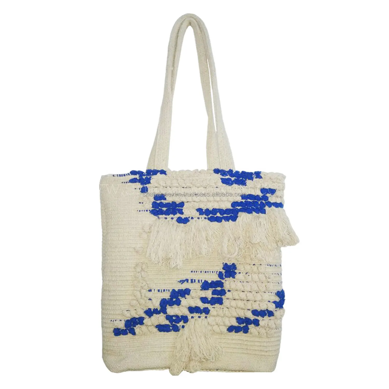Handloom Bag Boho Cotton Woven Bags Handmade Boho Luxury Bohemian Bags For Women with High Quality from India