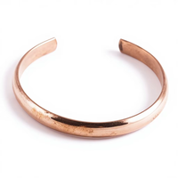 ARTWORK MAESTRO Édition Polonaise Bracelet Manchette en Cuivre de Haute Qualité, Vintage et Tendance, Fait Main, Réglable, Soutien Circulatoire
