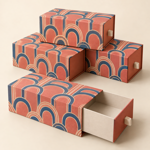 Boîte coulissante personnalisée en corail décoratif pour l'emballage de mini-ensembles cosmétiques - Product Image 6