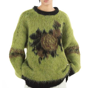 Pull en tricot VIBE SEWN pour femme en polyester/coton, OEM, haute qualité, anti-boulochage, séchage rapide, décontracté, respirant, hiver - Product Image 5