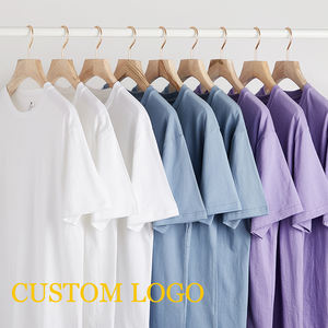 เสื้อยืดพิมพ์ลายกราฟิกสั่งทำไซส์ใหญ่ ขายส่ง ผ้าฝ้าย 100% เสื้อยืดเปล่าเนื้อหนา ทรงโอเวอร์ไซส์ สไตล์สตรีทแวร์ สำหรับผู้ชาย - Product Image 1