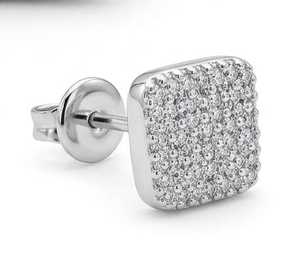 Top Quality <b>Moissanite</b> Diamond <b>Earrings</b> Jewelry <b>Earrings</b> for Women Daily Wear Wedding Anniversary Gift Available For Sale - Product Image 3