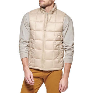 Nouveau style de gilets matelassés pour hommes, multicolores, en coton et nylon, sans manches, avec design personnalisé et service OEM de marque, collection 2026 - Product Image 1