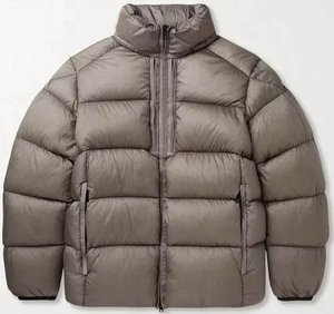 Veste matelassée pour homme en gros, logo personnalisé, impression OEM, veste d'hiver personnalisée pour homme, veste matelassée à bulles avec poches - Product Image 2