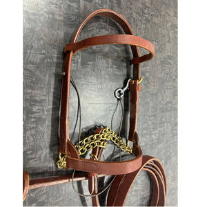 Cabestro de cuero de primera calidad para entrenamiento de caballos árabes con correa, hecho de cuero vacuno de grano completo y herrajes de latón macizo. - Product Image 6