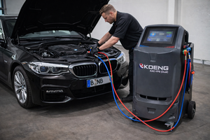 KOENG KAC-YF6 Machine de service automatique pour climatisation automobile, fonctions de récupération, de recyclage, de vidange et de recharge de réfrigérant, garantie 12 mois - Product Image 4