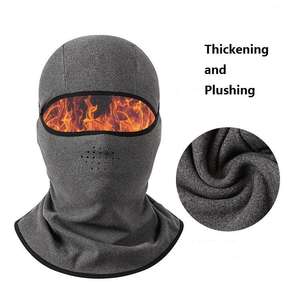 Pasamontañas de Forro Polar Cortavientos para Invierno, Máscara Térmica para Moto, Estilo Personalizable, Transpirable e Impermeable - Product Image 6