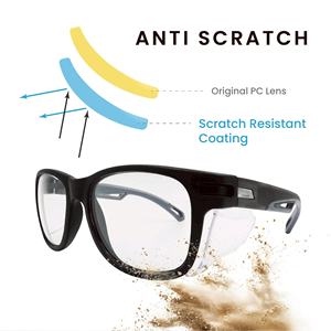 SA1311 PC UV380 Clear mejores gafas de seguridad fotocromáticas - Product Image 5