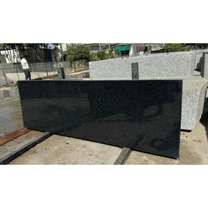 Dalles et carreaux en granit noir de qualité supérieure pour les projets de comptoirs de cuisine, de revêtements de sol et de revêtements muraux - Product Image 2