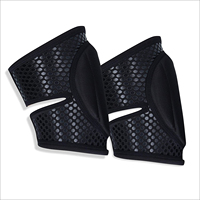 Genouillères de pole dance respirantes de haute qualité, noires élégantes avec grip, 100 % polyester, protection pour femmes pour la danse sur poteau, le ballet et la danse moderne