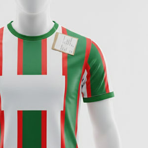 เสื้อฟุตบอลซับลิเมชั่นคุณภาพเยี่ยม ผ้าไมโครเมชโพลีเอสเตอร์ 100% 135-140 กรัม/ตร.ม. - Product Image 3