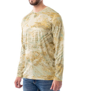 Camiseta de manga larga sublimada a precio muy razonable, 100% algodón, corte regular para hombre, camiseta holgada y sostenible para hombre - Product Image 3