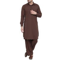 Prix de gros – Nouvelle collection : Shalwar Kameez pakistanais en coton respirant pour homme, style décontracté, idéal pour les fêtes, Kurta Punjabi grande taille