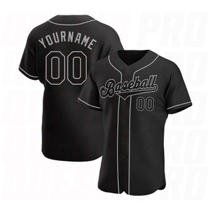 Custom Men Sublimated <b>Baseball</b> Wear Breathable Performance Sports Shirt for Training Team jersey Casual Streetwear jersey - Product Image 1