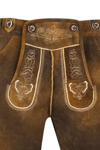 High Quality Traditional Men <b>Women</b> Kurz Trachten <b>Lederhosen</b> - Oktoberfest <b>Lederhosen</b> - Bavarian - Product Image 4