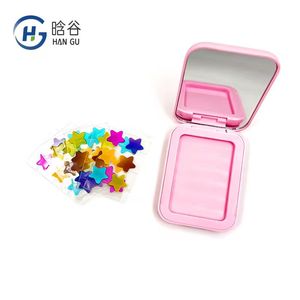 Nouveaux Patchs Hydrocolloïdes Anti-Acné Tendance <span class=keywords><strong>et</strong></span> Pratiques, Traitement Localisé, 6 <span class=keywords><strong>Points</strong></span>, Étui Miroir, Tous Types de Peau - Product Image 4