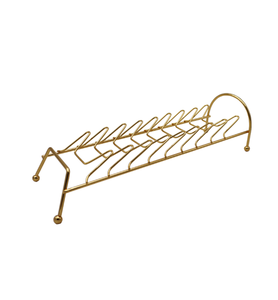 Support à assiettes en laiton sur mesure, finition polie brillante, pour vaisselle et plats, prix de gros - Product Image 5