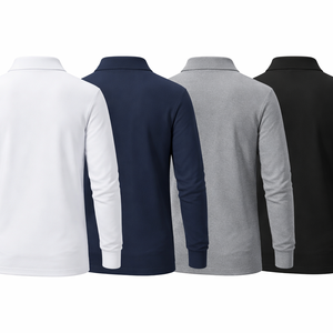 Camisetas Polo de Manga Larga al por Mayor para Hombre - Pedidos Personalizados OEM en Grandes Cantidades Directamente del Fabricante - Product Image 2