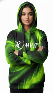 Sudadera con Capucha Unisex Extra Grande de Invierno, Estilo Moderno, con Estampado de Sublimación Bordado de Alta Definición, Antiarrugas y Transpirable para Uso Diario - Product Image 3