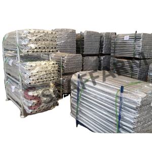 Tôles ondulées modernes en acier galvanisé léger de 33 pouces pour les jambes de pont et les applications d'échafaudage - Product Image 1