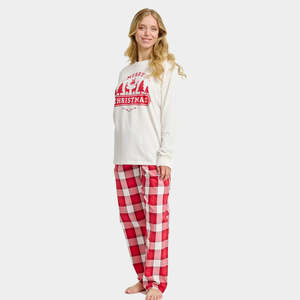Premium Custom <b>Christmas</b> Tracksuit Set Womens Printed Long Sleeve Top <b>Matching</b> Pants Winter <b>Pajamas</b> Lounge Wear Winter Set - Product Image 2
