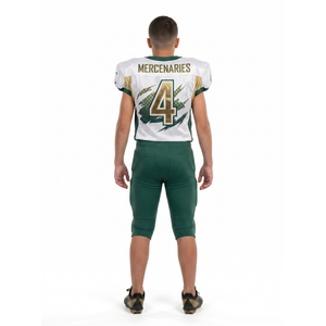 Jersey de Fútbol Americano Juvenil Sublimado Personalizado 100% Poliéster con Gráfico de Garra y Pantalones para Equipos de Viaje, Fabricante OEM - Product Image 2