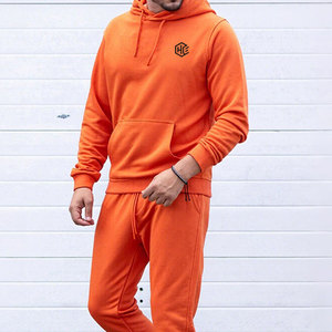 Survêtement d'hiver pour homme grande taille, à capuche, respirant, en tissu 100% coton, idéal pour la salle de sport, la course à pied et le quotidien - Product Image 4