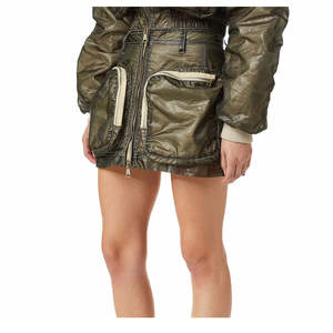 Falda Larga de Moda Urbana OEM 2026 con Cierre y Bolsillos 3D, Falda Cargo de Algodón Elegante para Mujer - Product Image 5