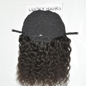 Curly Raw Human Hair <b>Wig</b> HD Transparent Lace <b>Front</b> Glueless Plucked Indian Remy Hair Natural Black Women Hair Extensions - Product Image 4