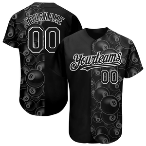 Maillot de baseball personnalisé de haute qualité, sublimation, vente en gros, respirant, séchage rapide, antibactérien, grande taille, polyester, personnalisable - Product Image 3