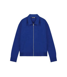 Chaqueta de Hombre con Textura de Sarga, de Alta Calidad, Personalizada, a la Moda, Casual, con Logotipo Bordado, Diseño de Manga Larga con Corte Moderno - Product Image 1