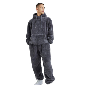 ชุดวอร์มผู้ชายทรงสลิมฟิต ดีไซน์ล่าสุด ผ้าฝ้าย 100% พิมพ์โลโก้ตามสั่ง สีดำ ขาว น้ำเงิน สีสั่งทำได้ บริการ OEM - Product Image 1