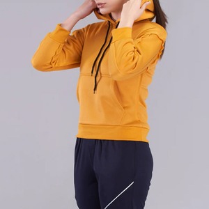 เสื้อฮู้ดดี้ผู้หญิงไซส์ใหญ่ ผ้าฝ้าย 100% คุณภาพสูง ขายดีที่สุด สำหรับฤดูหนาว รับผลิตแบบ ODM พิมพ์โลโก้ตามสั่ง - Product Image 5