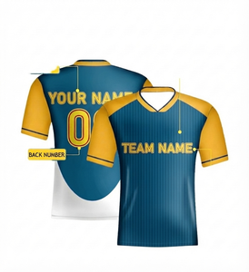 Wholesale Custom Heat-Transfer Printed 100% Polyester <b>Mesh</b> Soccer Jersey Team Sports Uniform Breathable Athletic <b>Shirt</b> Full - Product Image 1