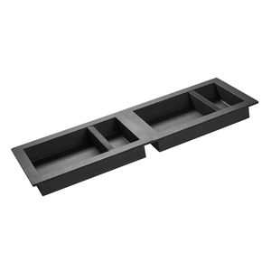 Mensola da Doccia Moderna Spessa 4 Pollici 16x24 Pollici, Ripiano Mobile per Bagno, Porta Sapone e Shampoo, 2 Pezzi, Incasso a Parete - Product Image 2