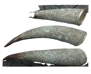 Corne à boire Tasse à whisky Ceinture Holster Corne à boire avec support pour vin hydromel boisson froide pour la maison et le bureau - Product Image 1