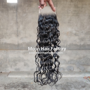 Extensions de cheveux humains indiens bruts non traités à 100 %, ondulés, meilleure qualité, couleur noire, produit de qualité supérieure, aspect naturel, vente en gros - Product Image 3