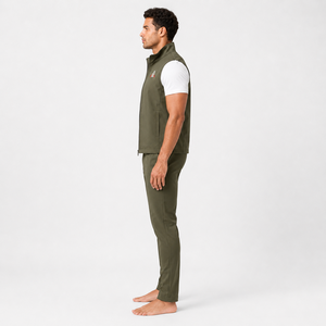 Premium Reversible <b>Gilet</b> Vest Crafted With <b>Lightweight</b> Padded Fabric Providing Excellent Warmth Without Restricting Movement - Product Image 4