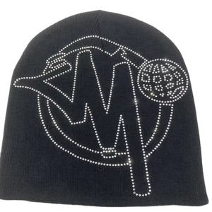 Gorro de Punto Personalizado de Fábrica, 100% Acrílico, con Pedrería, Diseño a Cuadros, Bordado a Mano, Transpirable, Impermeable, Unisex, para Playa y Viajes - Product Image 4