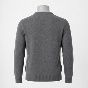 Pull en cachemire léger pour femme avec tissu tricoté doux au toucher, chaleur confortable, construction respirante, pull en cachemire - Product Image 3